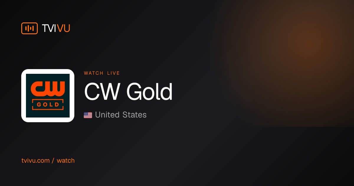 CW Gold Live · Reruns & Dramas | Tvivu