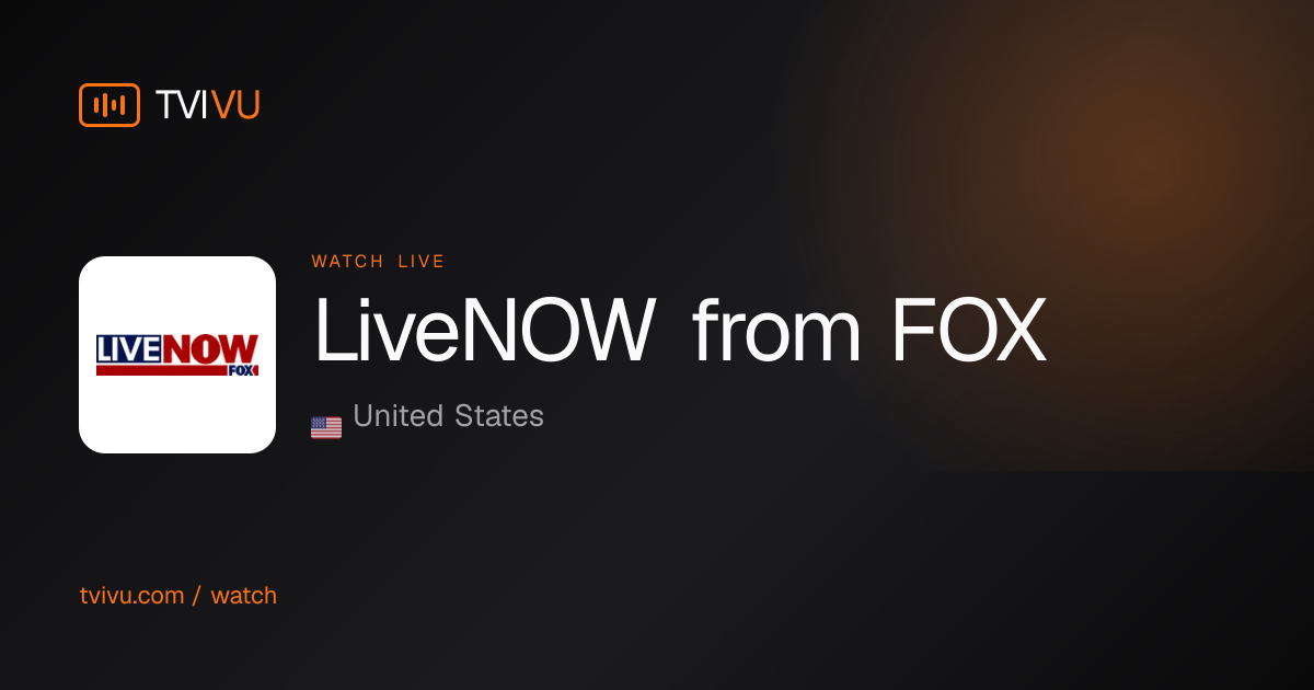 LiveNOW from FOX · Continuous News Live | Tvivu