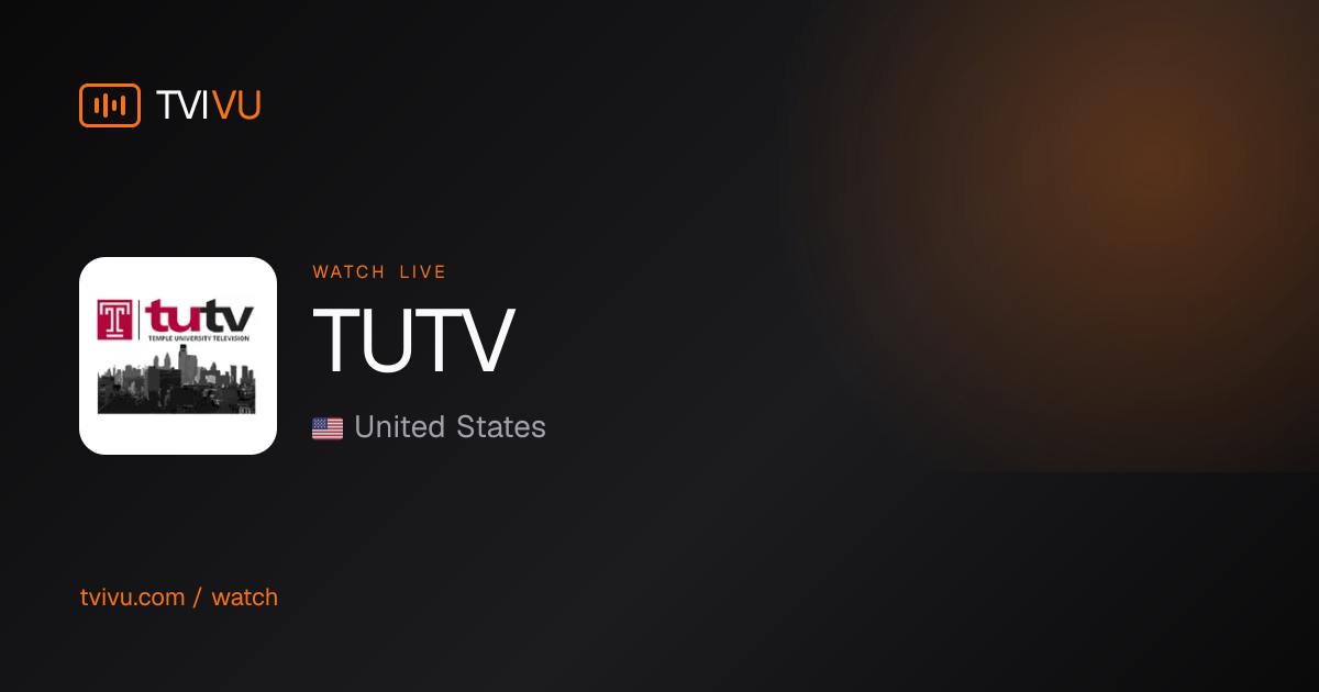 TUTV Live · Educational Programming · Tvivu